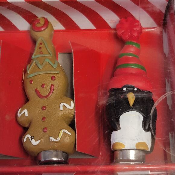 Boston Warehouse Christmas Spreaders Set of 4 Cheese‎ Holiday Charcuterie Party - Picture 3 of 4